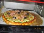 Pizza aux courgettes, tomates noires et parmesan + photos. Pizza_aux_courgettes_et_tomates_amp_jambon_au_parmesan_014