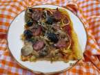 pizza aux saucisses de Toulouse et champignons Pizza_aux_saucisses_de_toulouse_et_champignons_022