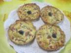 Petites quiches aux poivrons, jambon et basilic + photos. Quiche_au_poivron_jambon_au_basilic_016