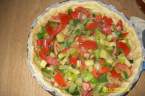 quiche aux légumes au dés de jambon.photos. Quiche_aux_legumes_et_des_de_jambon_009