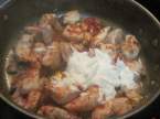 sauté de blancs de poulet,crème et sauce basilic.photos. Saute_de_blancs_de_poulet_a_la_creme_sauce_basilic_008