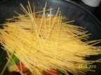 Spaghettis au chorizo. + photos. Spagehettizoto_maison_003