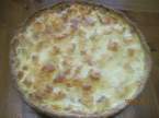 tarte aux oignons et saumon rose.photos. Tarte_aux_oignons_et_des_de_saumon_rose_001