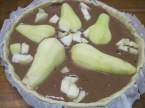 tarte aux poires et chocolat.photos. Tarte_aux_poires_et_chocolat_012