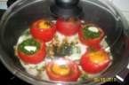 Tomates aux œufs en cocotte. photos. Tomates_aux_oeufs_en_cocotte_004