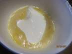 brioche - tranches de brioche sur une ile de crème Anglaise.photos. Tranches_de_brioche_sur_une_ile_de_creme_anglaise_009