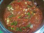 œufs durs à la sauce tomates/ basilic.photos. Oeufs_durs__la_sauce_tomates_basilic_006