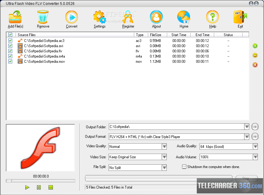 برنامج محول الصوتيات  926-capture-ultra-flash-video-flv-converter-aone-software-inc-shareware-4970