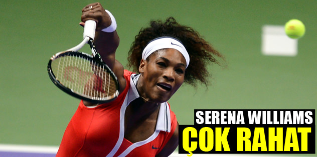 Serena Williams çok rahat  758760576687