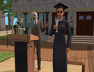 Los Sims™ 2: Universitarios Pressrelease_1