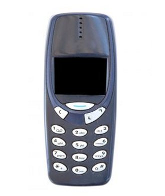 Kompatybilny telefon z czarno-białym wyświetlaczem J. Nokia-stara-telefon-jup-330