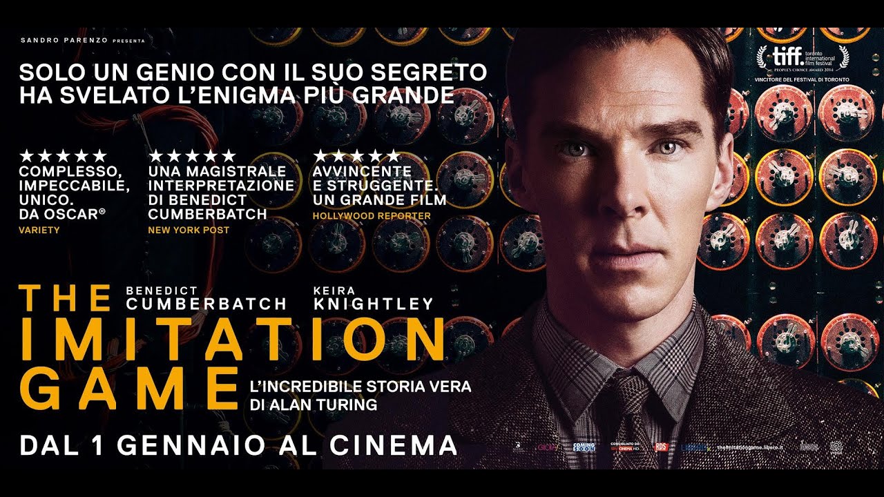 The Imitation Game （2015）- about British cryptanalyst Alan Turing Maxresdefault