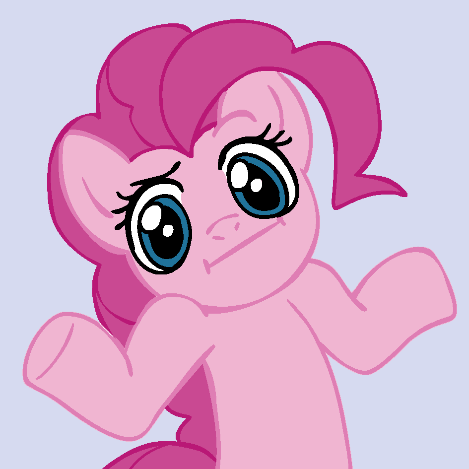 Did someone say... - Page 3 Shrugging-pinkie-pie