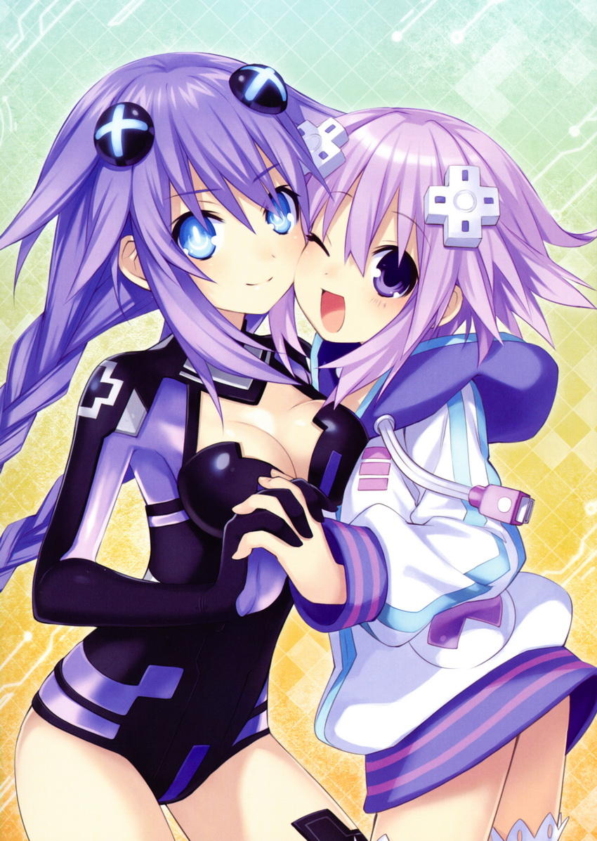 [Anime/Game do Mês] - Hyperdimension Neptunia 1/4 0dc