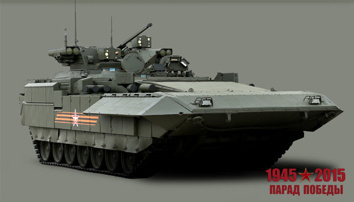 التحفة الروسية T-15 BMP Armata T1