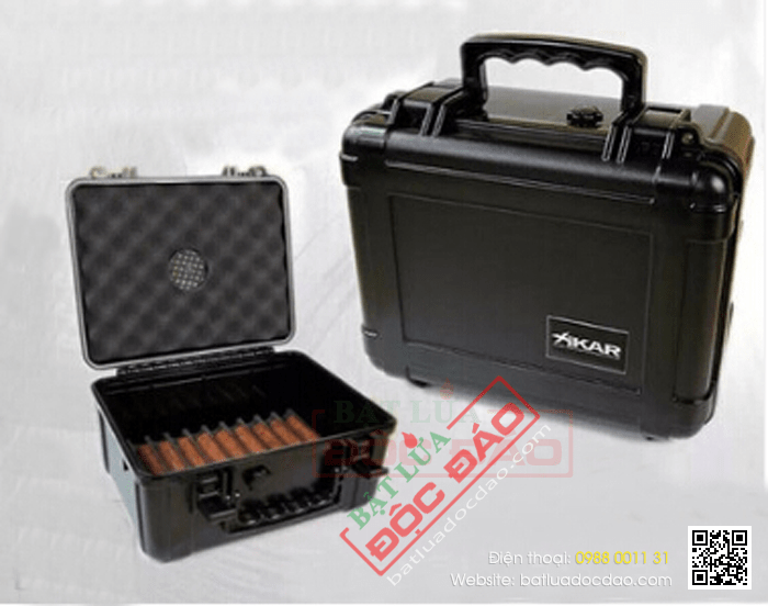 Hộp bảo quản xì gà Xikar 280XL kiểu vali gọn nhẹ 1452217513-hop-giu-am-xi-ga-hop-bao-quan-xi-ga-xikar-280xl-1