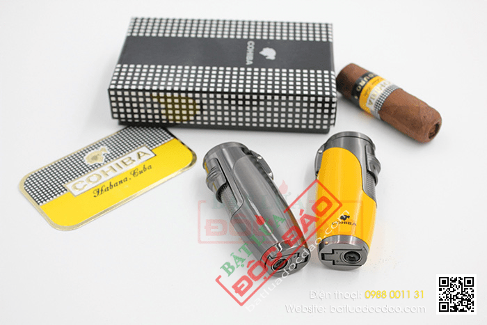 Mua bật lửa xì gà Cohiba 3 tia chính hãng ở đâu? (10 mẫu mới) 1462850394-bat-lua-hut-xi-ga-bat-lua-kho-hop-quet-cigar-xi-ga-cohiba-1