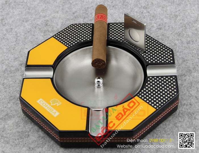 Gạt tàn cigar 4 điếu G410A kèm dao cắt để bàn làm việc cực sang 1463108170-gat-tan-cigar-gat-tan-xi-ga-phu-kien-xi-ga-cigar-cohiba-410-1