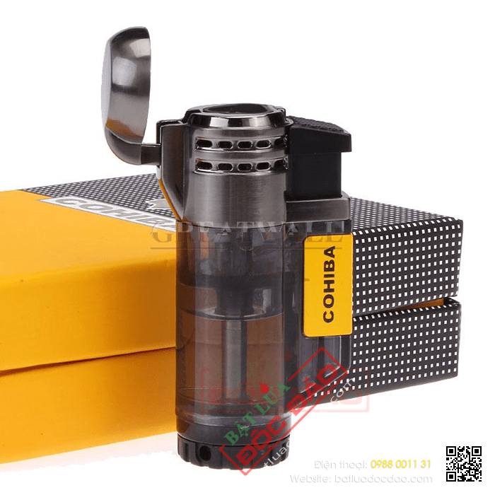 Bật lửa khò hút xì gà, bật lửa Cohiba loại 3 tia (quà tặng sếp) 1465177650-bat-lua-cigar-bat-lua-kho-hut-xi-ga-hop-quet-cigar-xi-ga-cohiba-cob-373-2