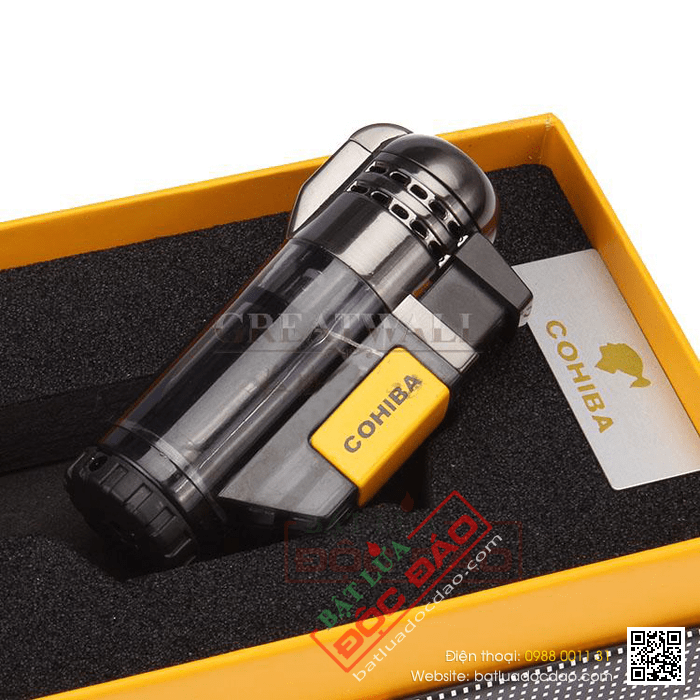 Toàn quốc - Bật lửa Cohiba COB373 loại 3 tia lửa khò 1465177650-bat-lua-cigar-bat-lua-kho-hut-xi-ga-hop-quet-cigar-xi-ga-cohiba-cob-373-5