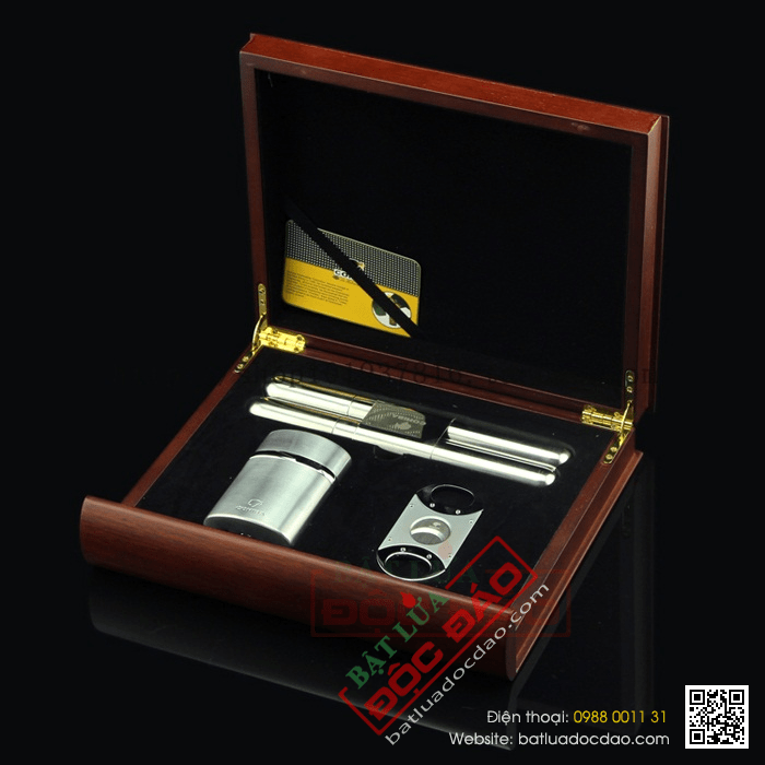 Địa chỉ mua phụ kiện xì gà Cohiba: ống đựng, dao cắt, bật lửa? 1474002030-dao-cat-xi-ga-bat-lua-hut-xi-ga-ong-dung-xi-ga-bat-lua-kho-phu-kien-xi-ga-3