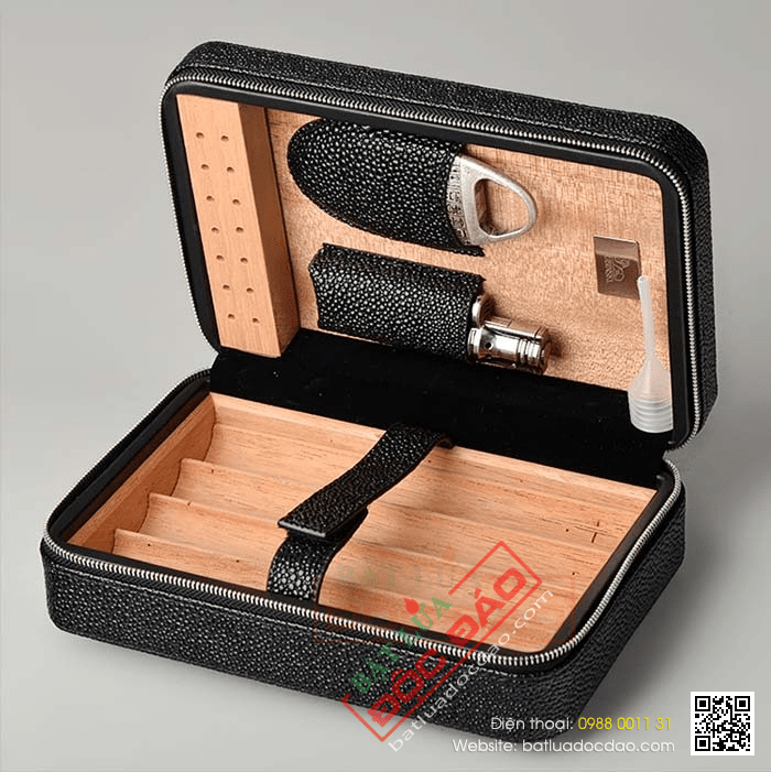 Set phụ kiện cigar 3 món Lubinski: bật lửa xì gà, dao cắt xì gà, hộp đựng S004 1511853649-hop-giu-am-xi-ga-dao-cat-xi-ga-bat-lua-xi-ga-s004-8