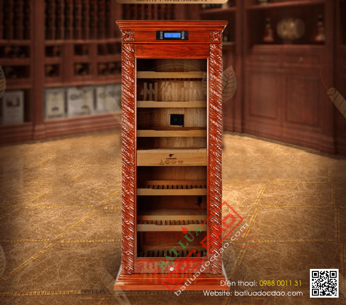 Tủ giữ ẩm cigar Cohiba CH18 gỗ sồi 7 tầng sang trọng 1533634202-tu-dien-bao-quan-giu-am-xi-ga-cohiba-ch18