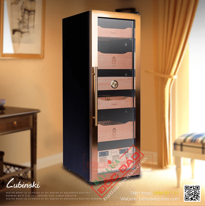 Tủ bảo quản giữ ẩm xì gà cắm điện tự động Lubinski ra330, giá tốt 1571820450-tu-bao-quan-giu-am-xi-ga-cigar-cam-dien-lubinski-ra333-1