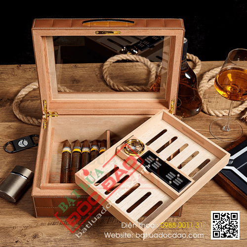 hộp gỗ đựng xì gà Lubinski RA601 1650857947-hop-bao-quan-giu-am-xi-ga-lubinski