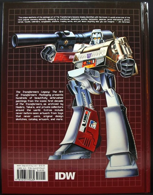 Livres Transformers — Vous Êtes le Héros, The Ark Vol 1-2 (Dessins), Vault (Archives d'Hasbro), Legacy (Arts d'Emballages), Guide (Jouets), etc - Page 2 Transformers-package-art-book-2