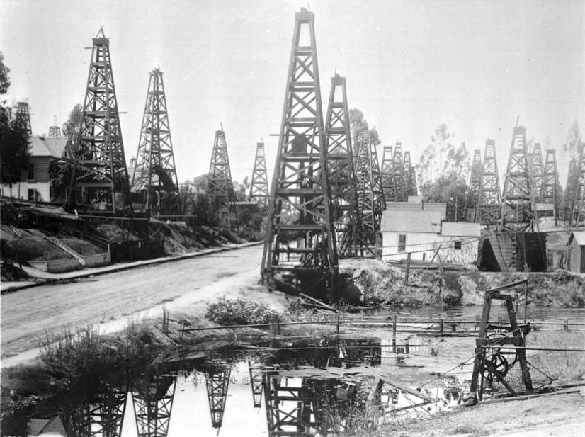 Le cartel du pétrole, les Rockefeller et l'Iraq  Toluca-street-la-1st-oil-field