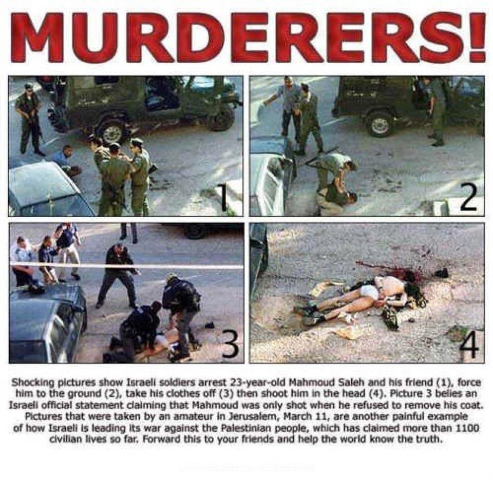 Israeli military charges soldier who shot and killed wounded Palestinian attacker with manslaughter Jerusalem-execution-mickey-levy-2002