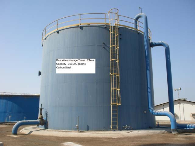 عزل خزانات المياه 0542437171 Raw_Water_Storage_Tanks