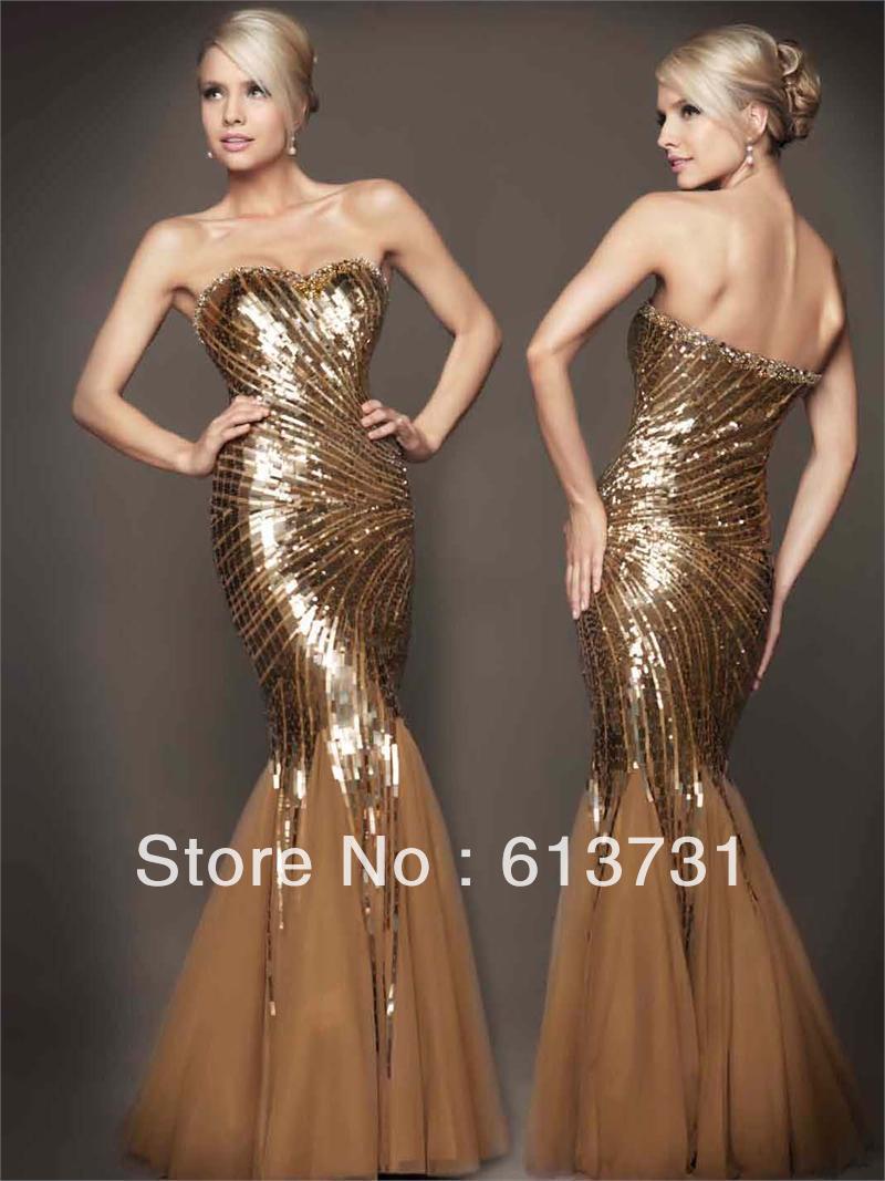 UPDATE ĐẦM DẠ HỘI (EVENING GOWN) ĐẸP - Page 2 Wholesale-2013-Luxurious-Stunning-Sequins-Tulle-Mermaid-Evening-Dresses-Women-font-b-Gold-b-font-font