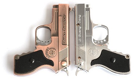 Nikolayev Nightroad Silver-retail-font-b-pistol-b-font-gun-font-b-torch-b-font-font-b-lighter