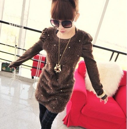 ملابس شتوية روووووعة Long-t-shirt-2012-autumn-and-winter-women-all-match-pearl-interspersion-patchwork-loose-long-sleeve