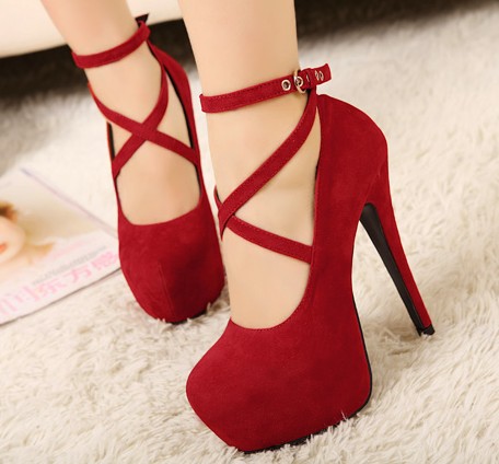 >> IMAGENES ENCADENADAS << - Página 8 2013-spring-ultra-high-heels-platform-shoes-women-s-hot-selling-thin-heels-strap-wedding-shoes