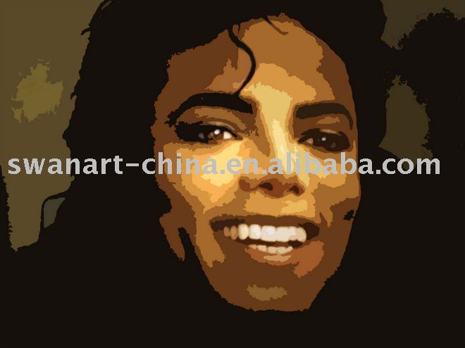 Michael Jackson de Maneira Artística Michael_Jackson_oil_painting_on_canvas