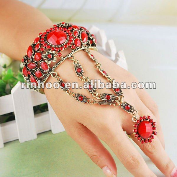 اكسسوارات هندية Charming_Alloy_Rhinestone_font_b_Indian_b