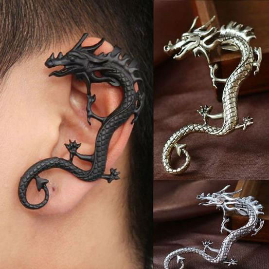 Felicidades Gezabel Fashion_Jewelry_Earring_2013_Dragon_Gothic_Earring