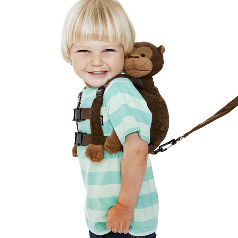 Le nain Warlii Free-Shipping-Last-Stock-Toddler-Safety-font-b-Harness-b-font-2in1-Bear-Backpack-font-b