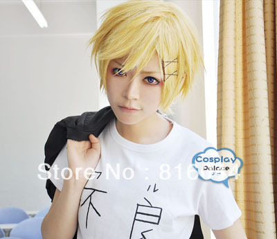 Personagens na vida real Watanuki-Banri-Cosplay-wigs-light-gold-hair-High-grade-raw-materials-advance-hair