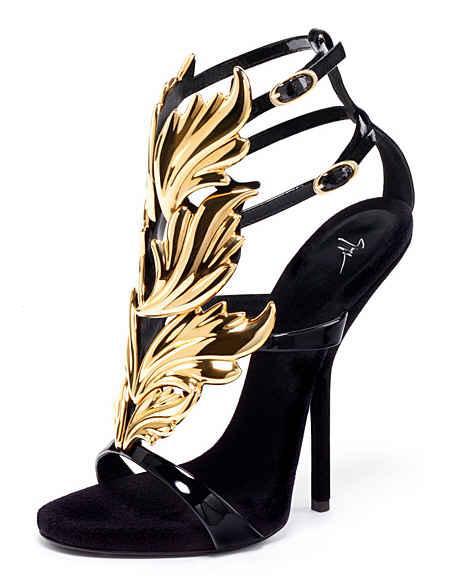 صور صناديل اخر صيحة 2013  2013-Hot-lady-high-heel-sandals-gold-leaf-wedge-pumps-flame-sandal-font-b-shoes-b
