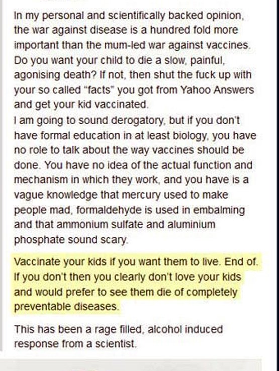 Vaccination - against 9e0f78eb37a6