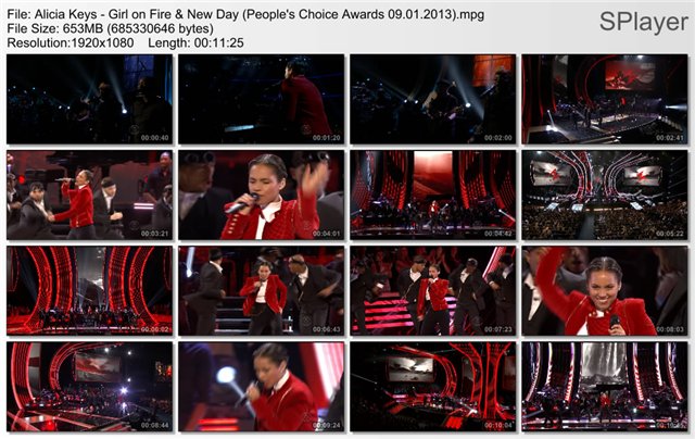 Alicia Keys - People's Choice Awards (2013) HDTV 3a9d772e0485