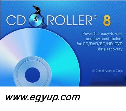 برنامج لاصلاح السيدي التالف واستعادة الملفات منه CDRoller 8.60.50 393de938f353