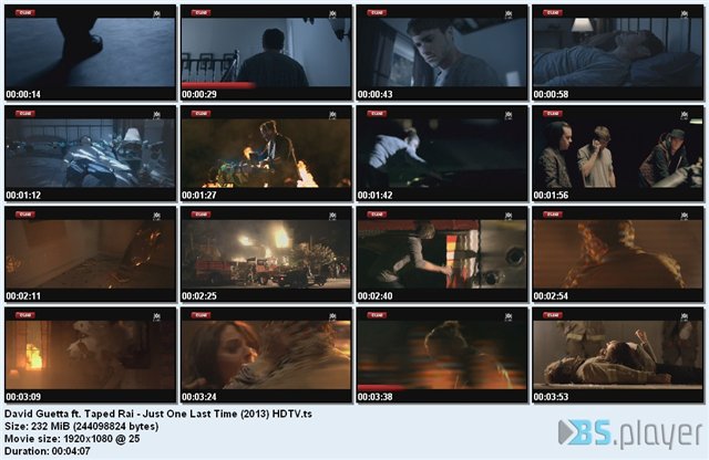 David Guetta ft. Taped Rai - Just One Last Time (2013) HDTV 2423b44a8cc5