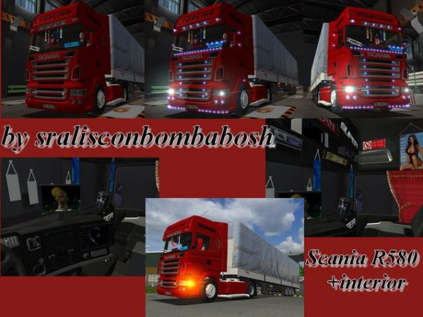  Scania R580+interior by stralisconbombabosh Ca45029e1919