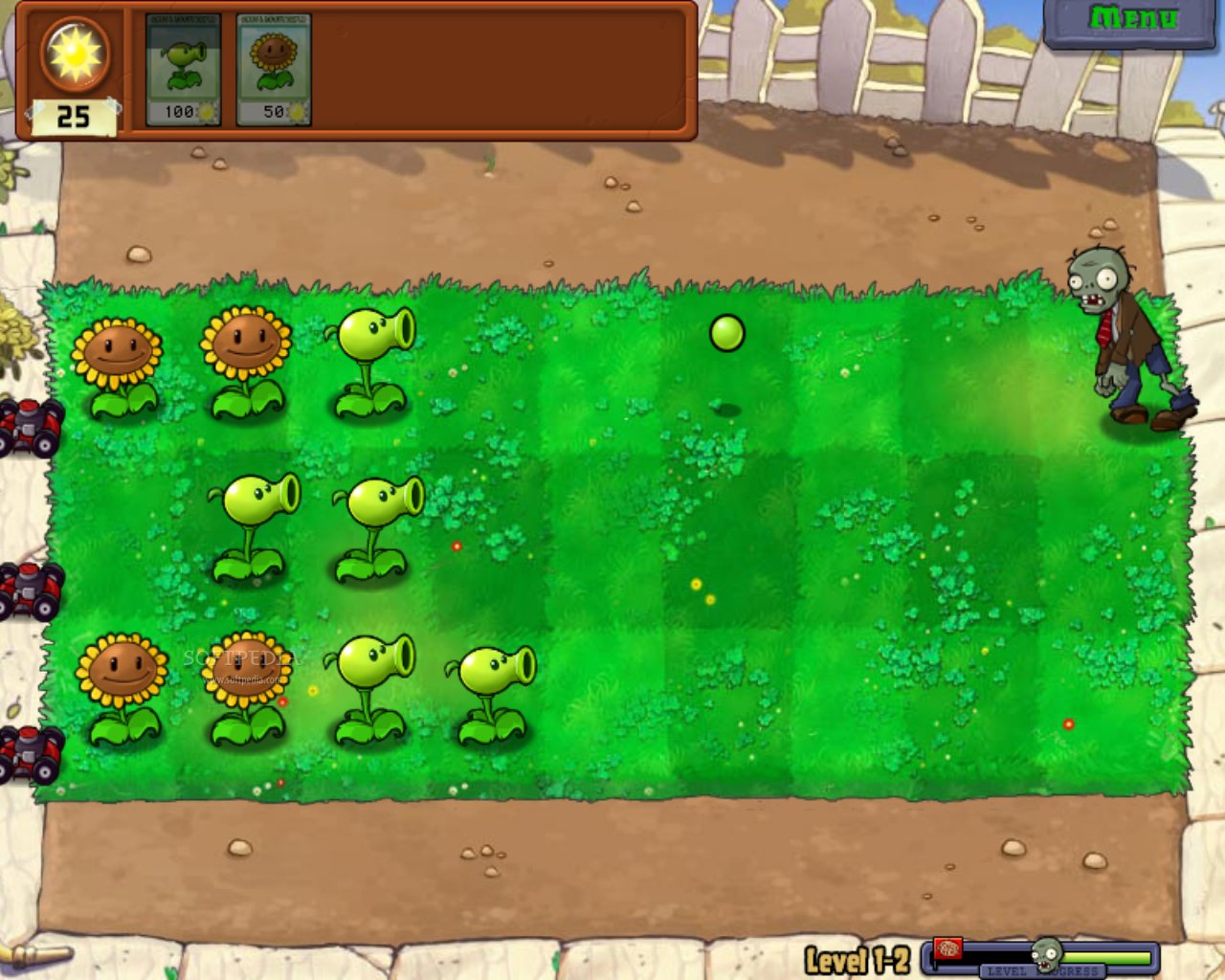 حصريا اللعبه الاكثر انتشارا Plants vs Zombies Plants-vs-Zombies-1-0-4-Trainer_1