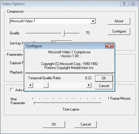 Logiciel de Cam Studio version (sans modifier) CamStudio_05large